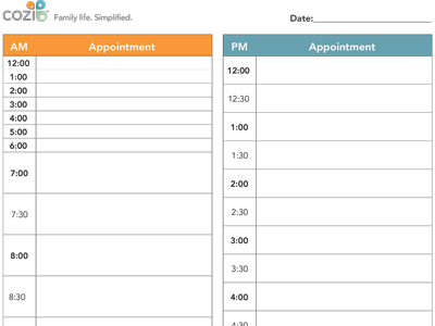 Download Day And Month Printable Calendar Templates - Day Calendar Printable (400x300), Png Download