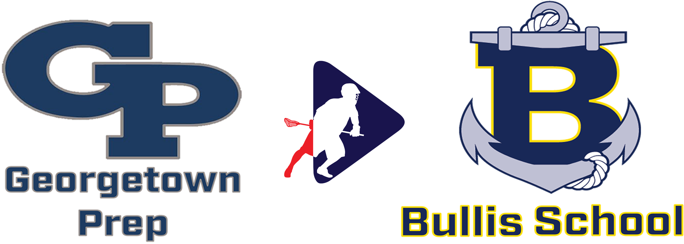 Versus Logo - Georgetown Prep Logo (2500x1200), Png Download