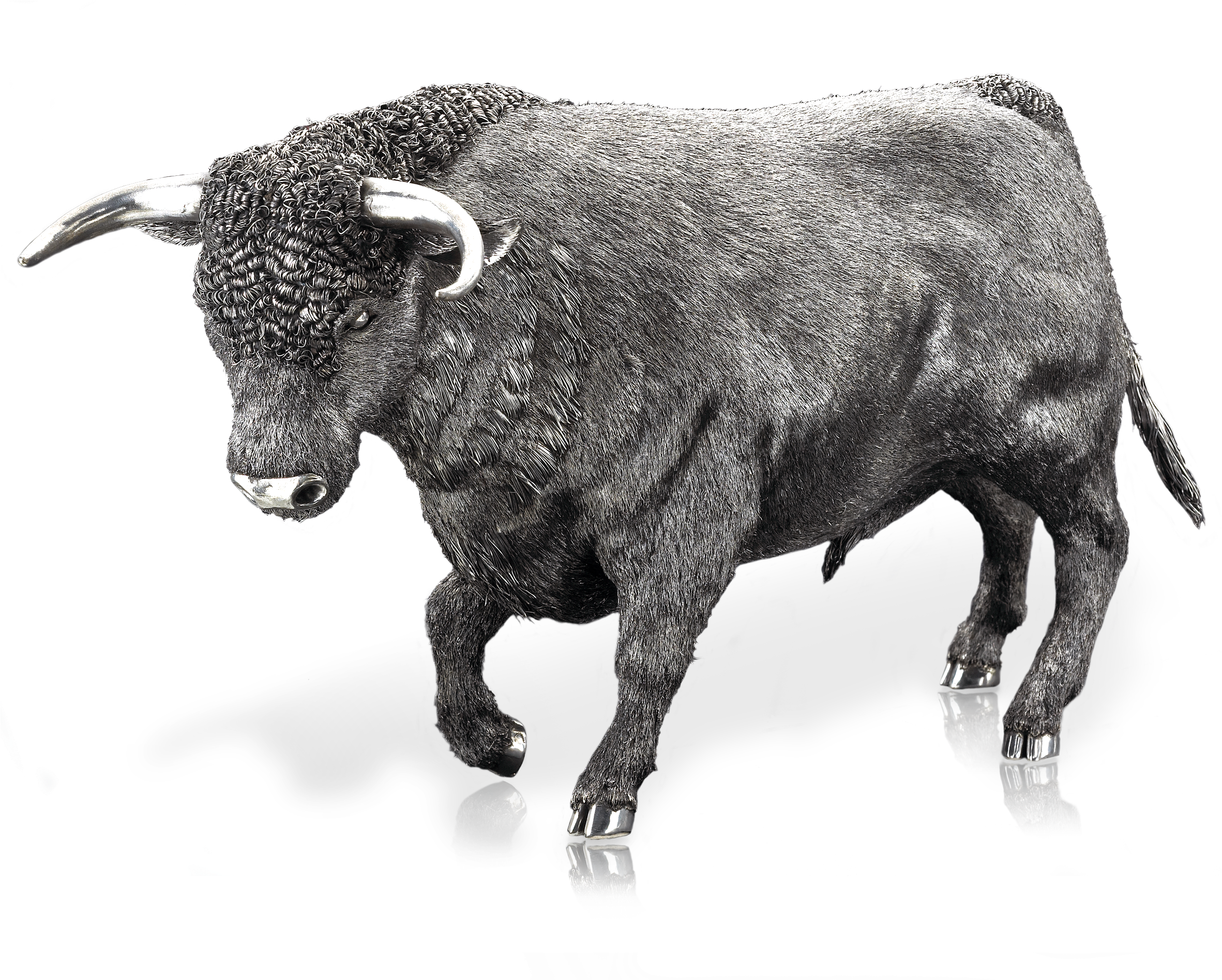 Buccellati - Animali - Toro - Argento - Gli Animali Di Buccellati (2362x2362), Png Download