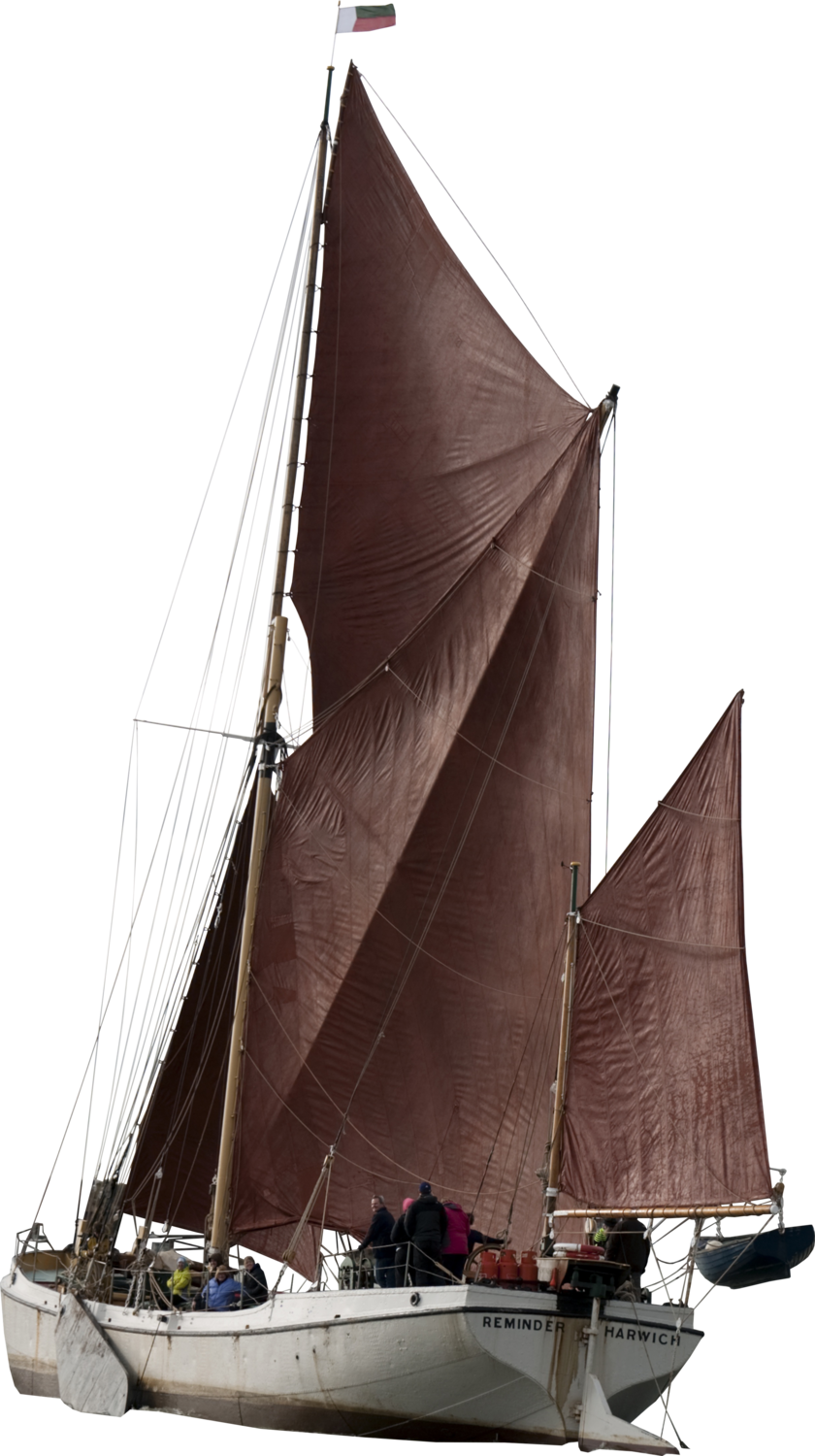 Oldsailboatback (840x1500), Png Download