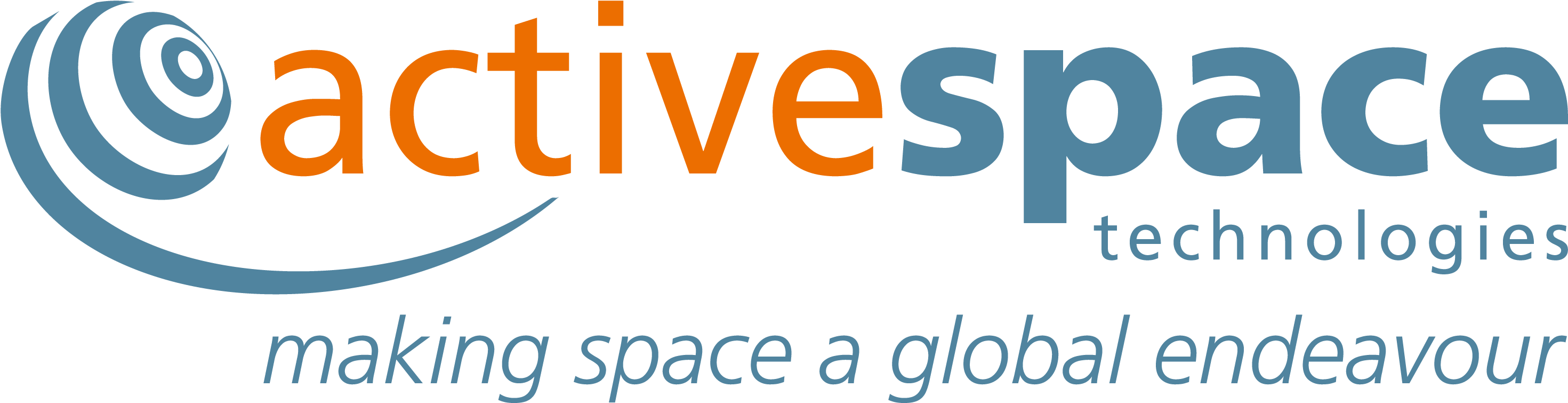 Logo In Png - Active Space Technologies (2993x805), Png Download