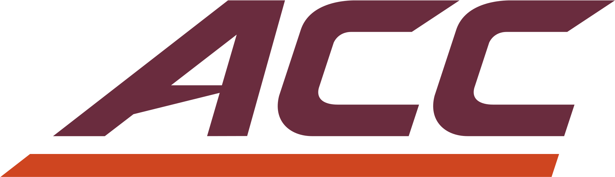 Open - Virginia Tech Acc Logo (2000x590), Png Download