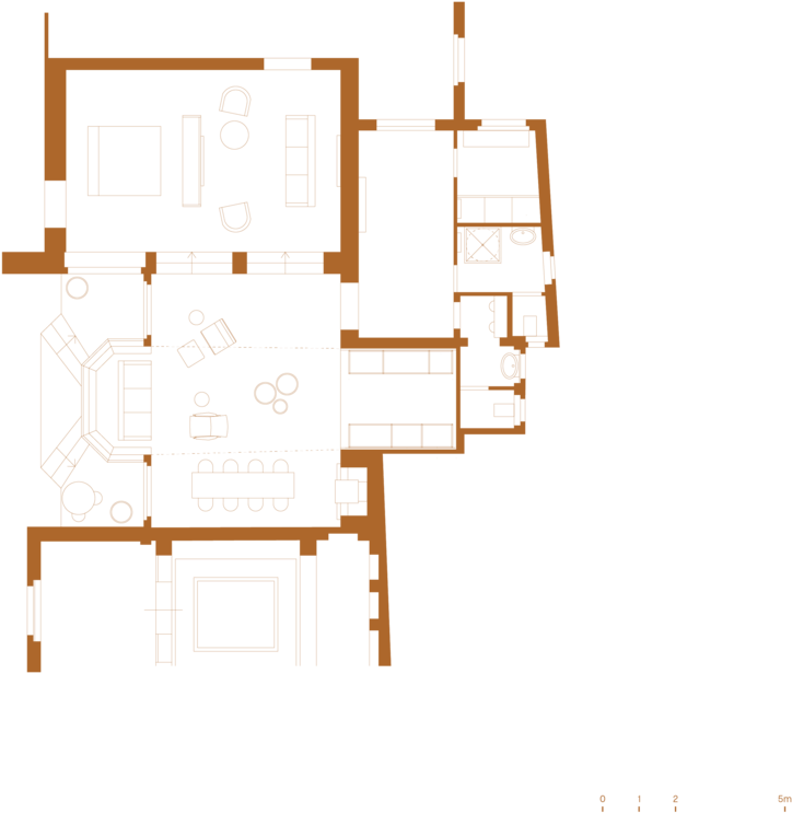 Trieste Apartment Disegni 01 - Trieste (1000x833), Png Download