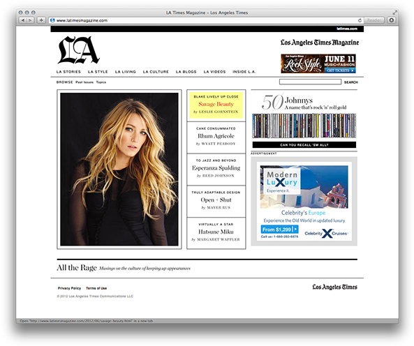 La Times (600x503), Png Download