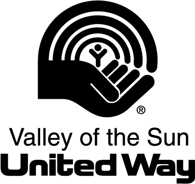 Report - United Way Logo Black (422x397), Png Download