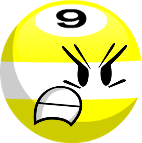 9-ball Reboot - Nine-ball (452x457), Png Download