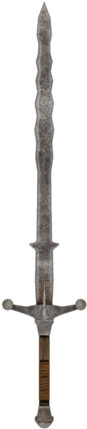 Iron Claymore - The Elder Scrolls Iv: Oblivion (350x467), Png Download