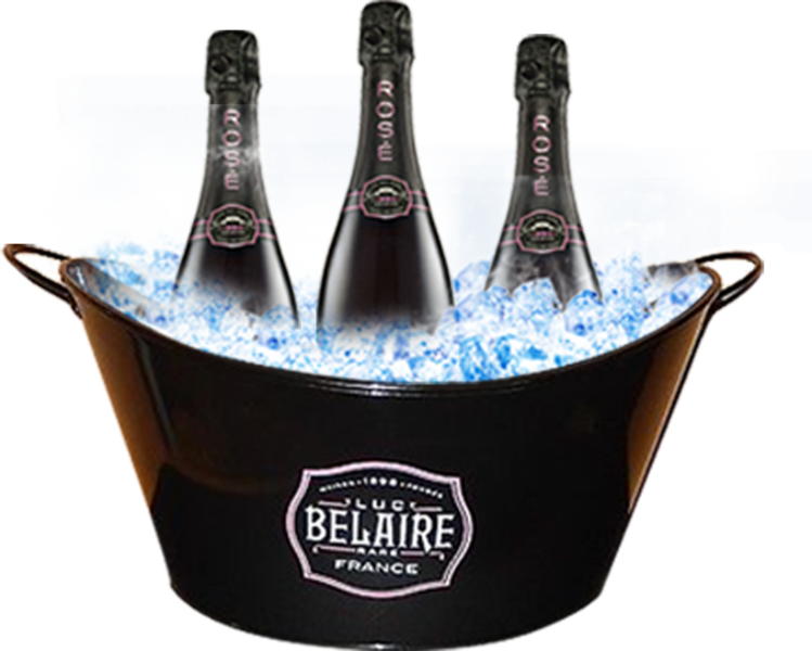 Share This Image - Luc Belaire Rare Brut, France - 750 Ml Bottle (749x600), Png Download