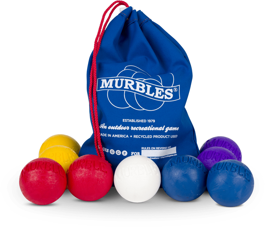 Murbles 4 Player 9 Ball Small Activity Set - Murbles Outdoor Game 4 Player Set, 13 Balls Included (1000x1000), Png Download