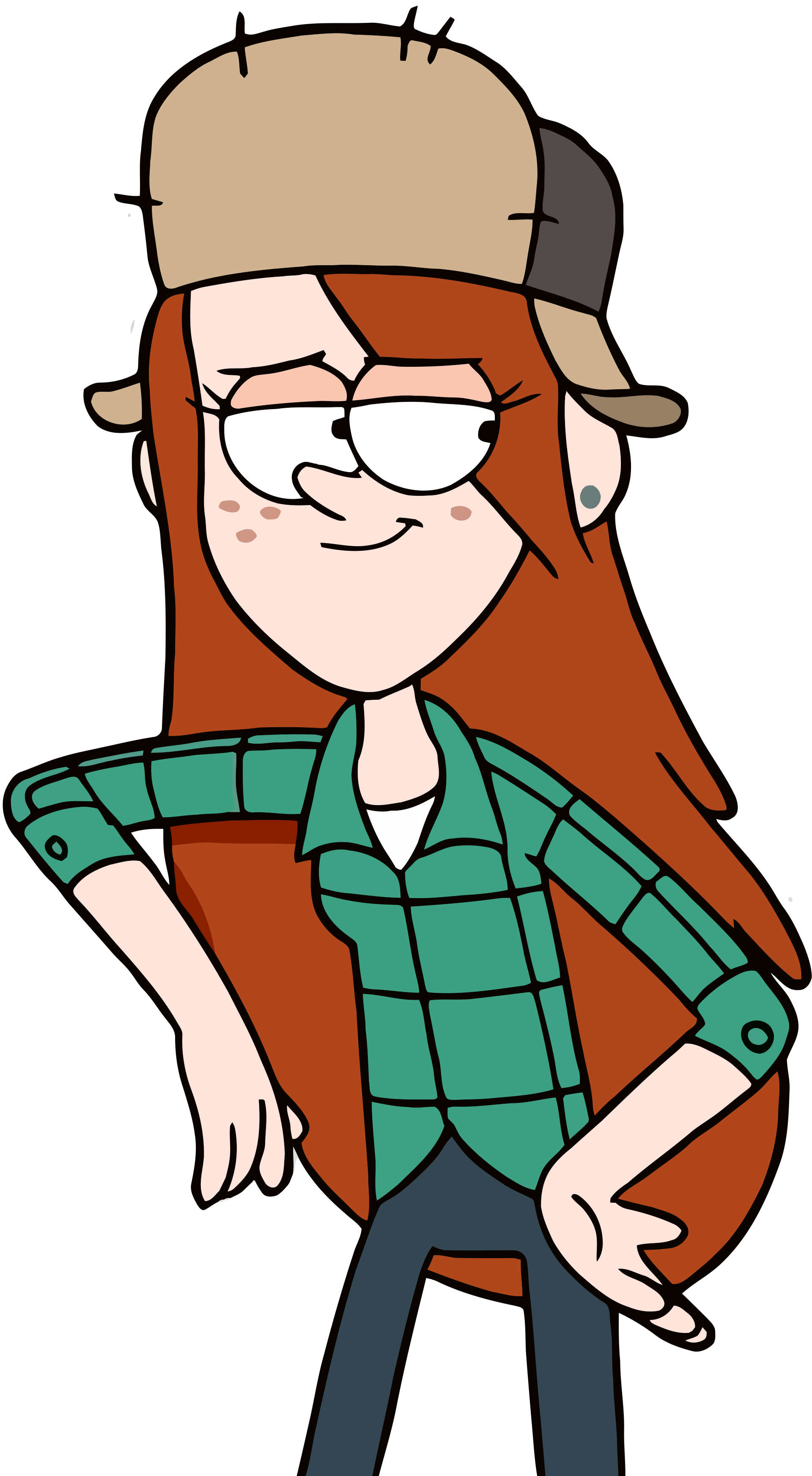 Image - S1e5 - Wendy - Transparent - 04 - Gravity Falls - Imagenes De Wendy Gravity Falls (566x1024), Png Download