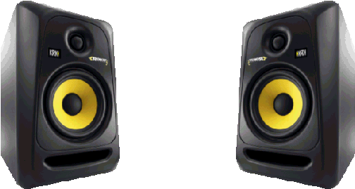 Krk Rp8g3-na Rokit 8 Powered Studio Monitor - Pair (540x285), Png Download