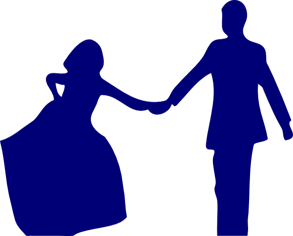How To Set Use Navy Blue Bride Svg Vector (600x483), Png Download