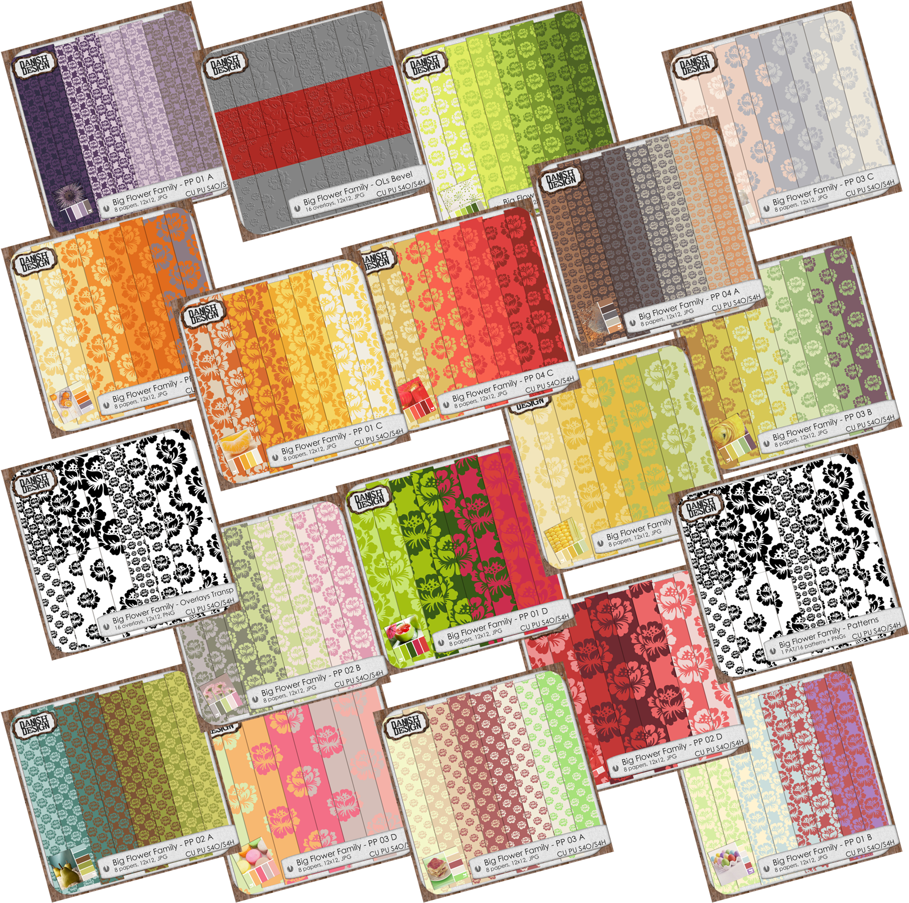 Spring Family Festival 03 Preview - Coquelicot (1800x1800), Png Download