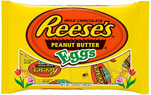 Reese's Peanut Butter Eggs Snack Size Bags For Fresh - Reese's Peanut Butter Cups Easter (500x500), Png Download