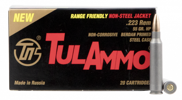 Tulammo Ta223557 Centerfire Rifle 223 Remington/5 - Tul Ammo 7.62 X39 (600x329), Png Download