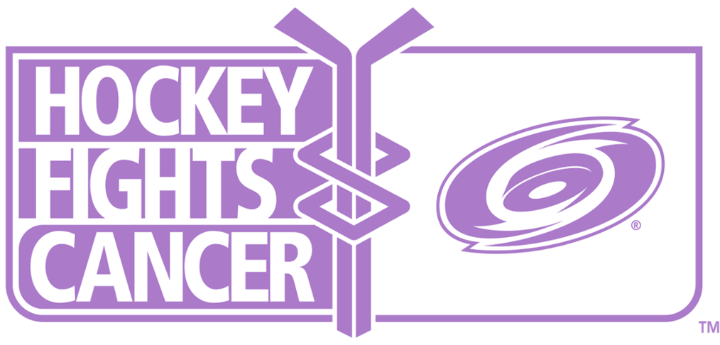 The Carolina Hurricanes Will Hold Their Annual Hockey - Hockey Fights Cancer 2017 (1024x576), Png Download