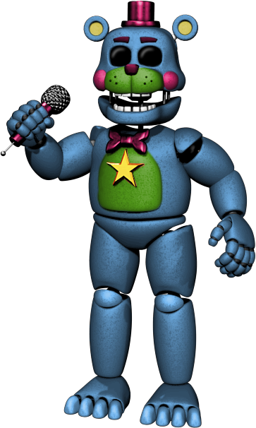 Edit - Rockstar Freddy (363x606), Png Download