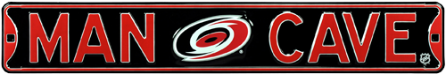 Carolina Hurricanes “man Cave” Authentic Street Sign - Carolina Hurricanes Man Cave Street Sign (500x500), Png Download