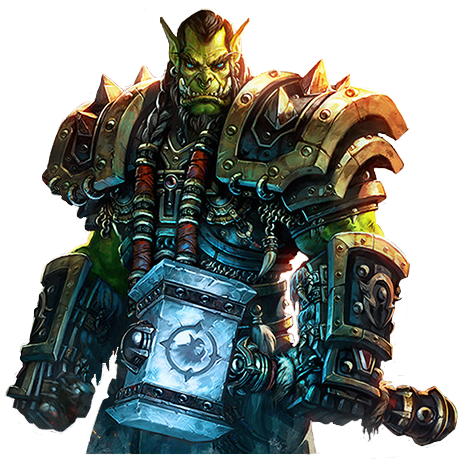 Thrall Png - World Of Warcraft Thrall Png (659x469), Png Download