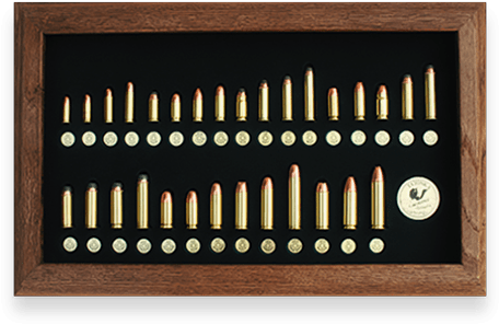 Handgun Cartridge Collection - Handgun Cartridges (464x356), Png Download