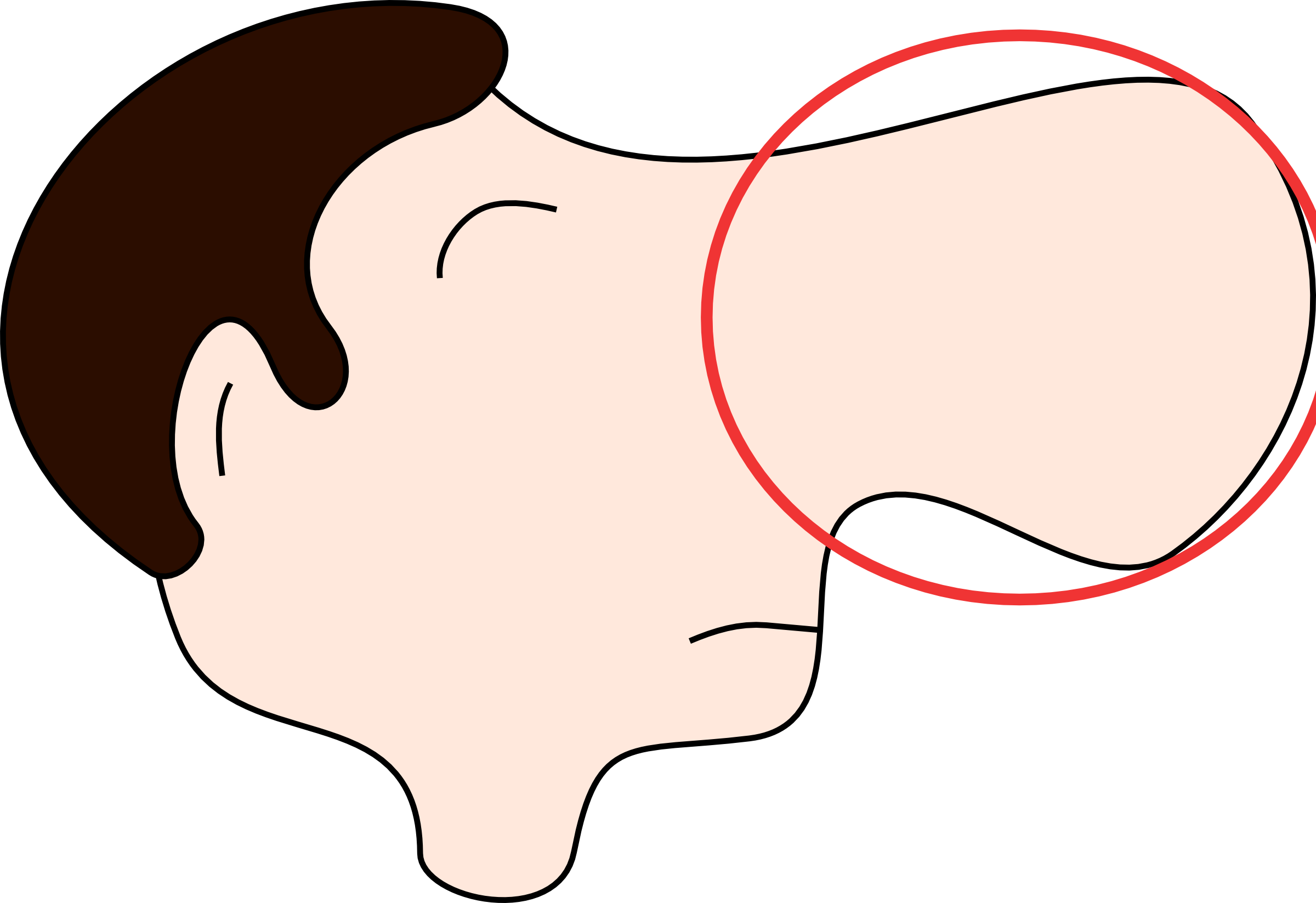 Big Nose Clipart (2400x1647), Png Download