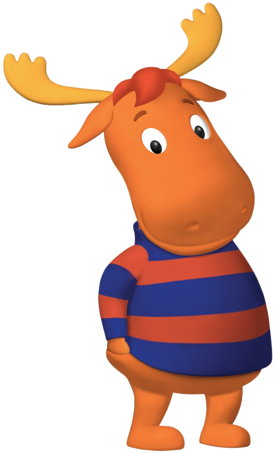 Tyrone - Tyrone The Moose Backyardigans (575x957), Png Download