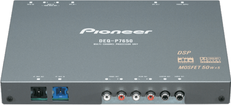 Deq-p7650 - Pioneer Deq-p6600 - Dsp - External (800x475), Png Download