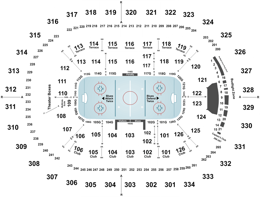 Legend - Enterprise Center (1050x820), Png Download