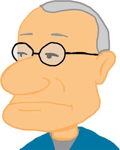 - Pct - Gramps - Gramps Cartoon (399x496), Png Download