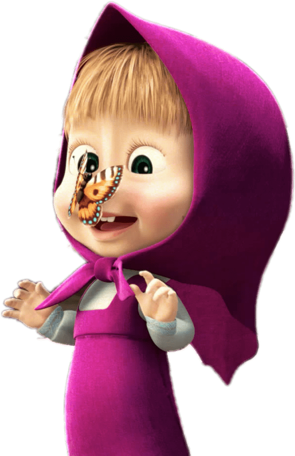 Download - Masha Png (791x941), Png Download