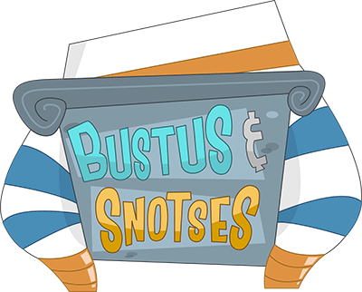Bustus Snotses Logo 52 Sphinx Nose - Portable Network Graphics (400x322), Png Download