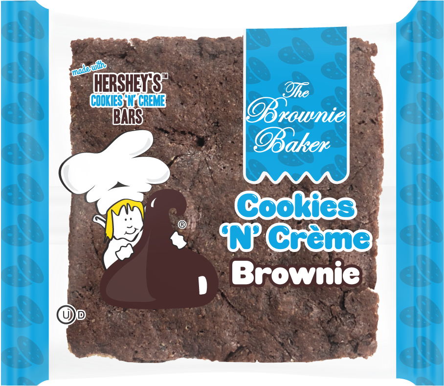 Click The Image To See The Nutrition Facts - Brownie Baker Cookie, Chocolate Chip - 12 Pack, 4 Oz (1000x973), Png Download