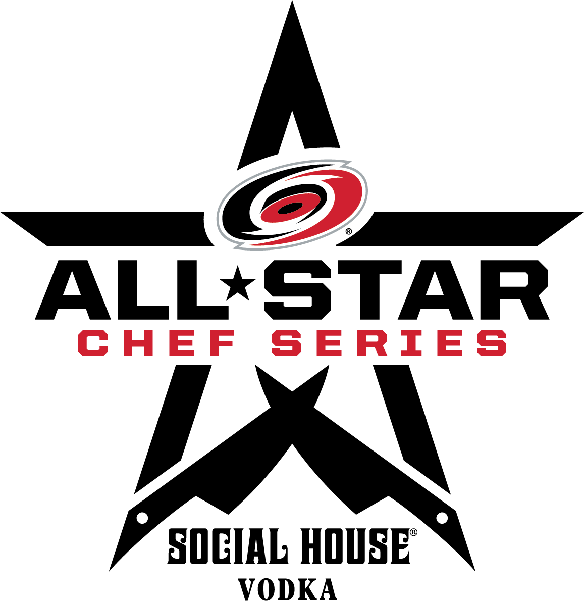 Social House Vodka Teams Up With Carolina Hurricanes - Carolina Hurricanes (1157x1190), Png Download
