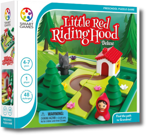 Little Red Riding Hood Deluxe - Smart Games Little Red Riding Hood (600x594), Png Download