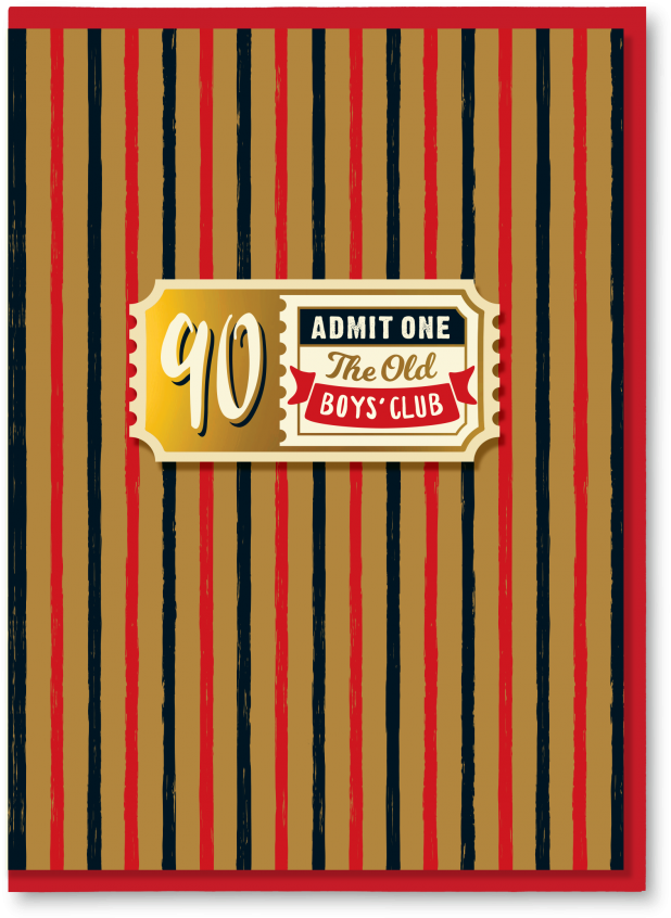 90 Admit One - Label (850x850), Png Download
