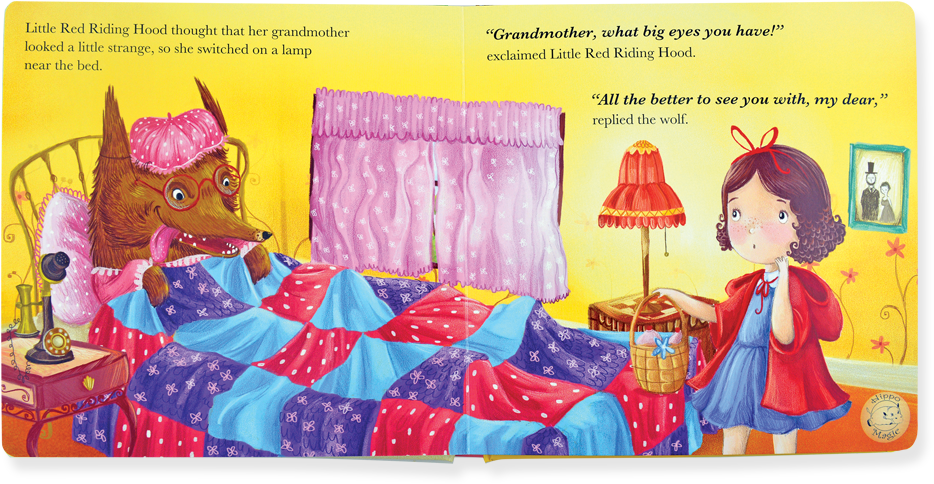 Little Red Riding Hood - Little Red Riding Hood [book] (1024x1024), Png Download