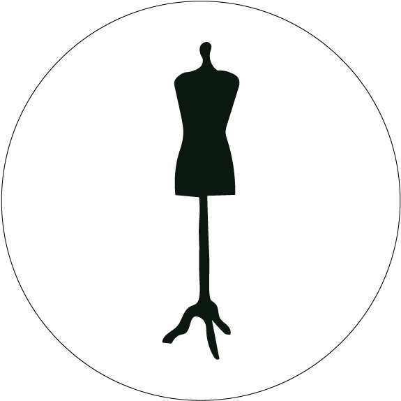 Alexandra's Vintage Fashion Is A Local Store Based - Silhouette (596x597), Png Download