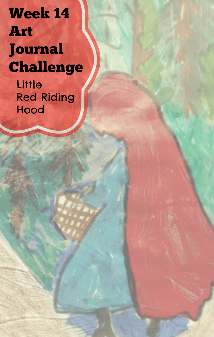 Art Journal Challenge Week Fourteen Little Red Riding - American Way Realty (700x1100), Png Download