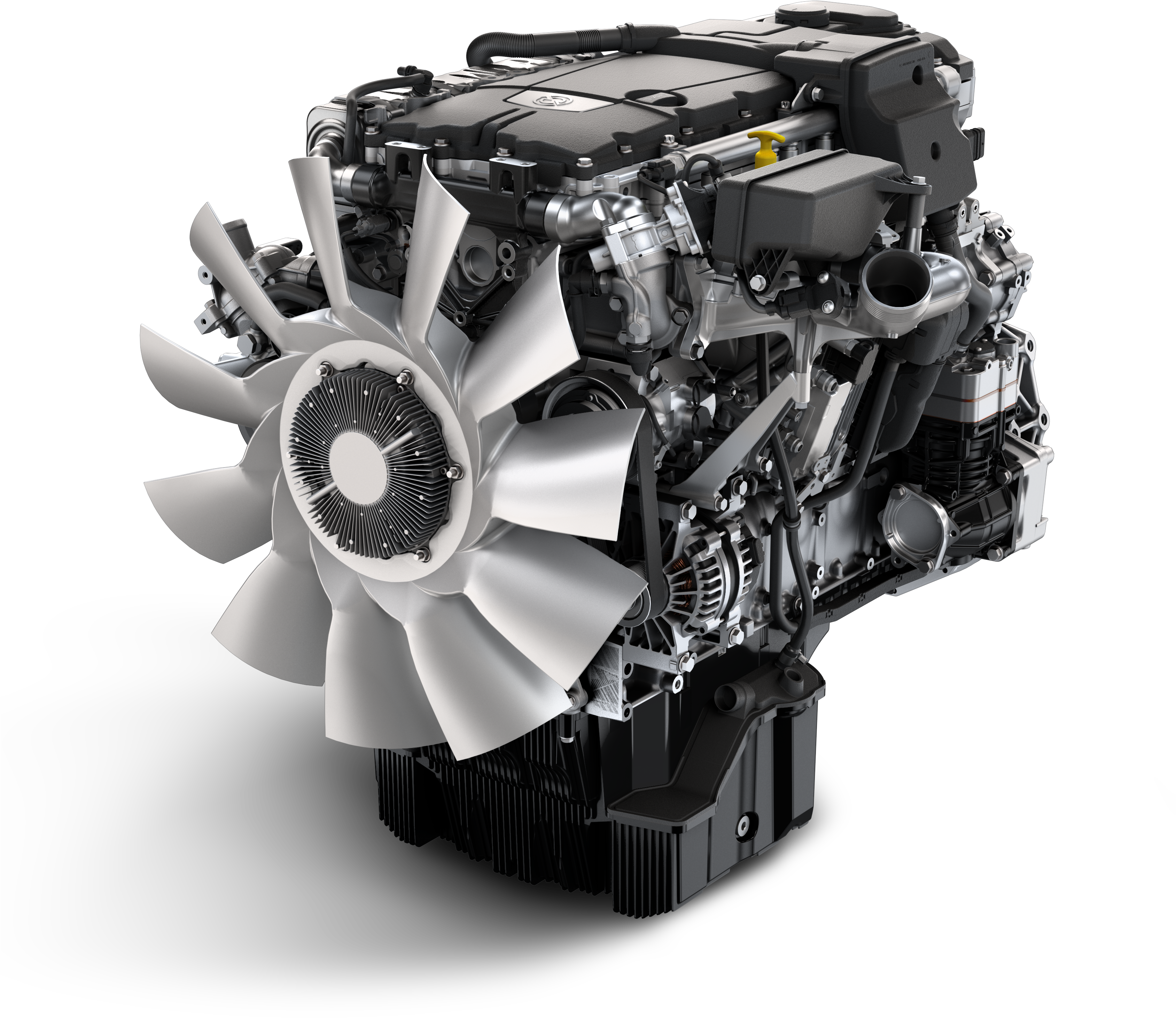 The Newest Medium Duty Engine From Detroit Is The Dd8, - Detroit Dd8 (3376x3376), Png Download