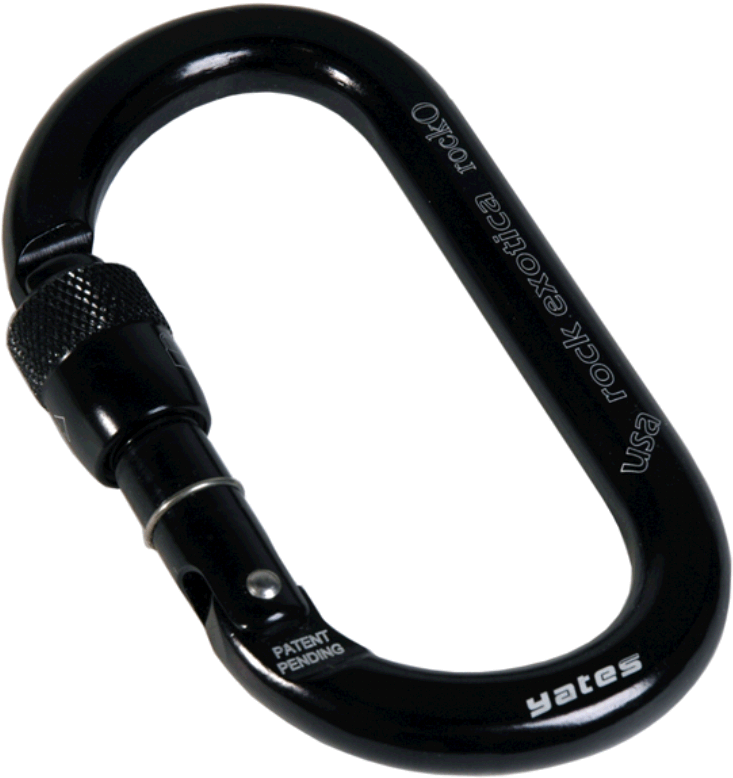Picture Of Yates Oval Screw Gate Tactical Carabiner - Carabiner (780x800), Png Download