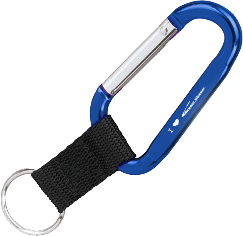 Carabiner W/ Woven Strap Quantity(2000) (500x500), Png Download