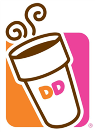 Dunkin Donuts Clipart Logo - Dunkin Donuts Cup Logo (420x420), Png Download