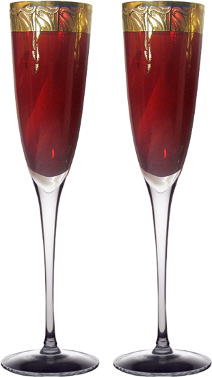 Champagne Glass (310x550), Png Download