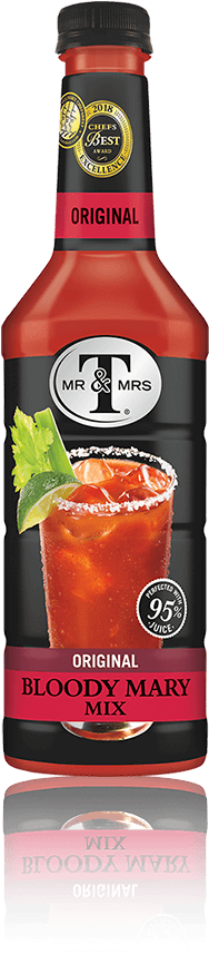 Mr & Mrs T Original Bloody Mary Mix Bottle - Bloody Mary (190x870), Png Download