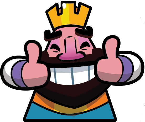 Subiendo Copas, ¿como - Emotes Clash Royale Png (553x596), Png Download