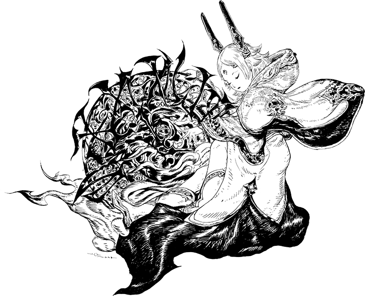 No Caption Provided - Final Fantasy Dimensions Ii Logo (747x607), Png Download