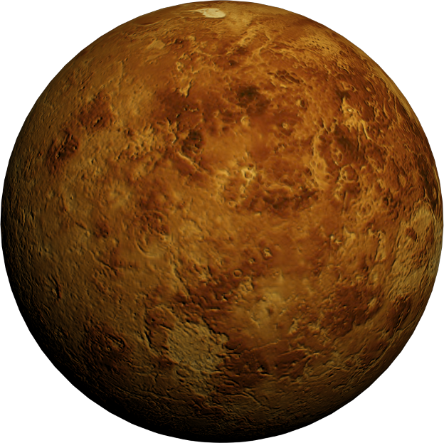 Free Download Venus Planet Clipart Planet Betelgeuse - Venus Planet Cut Out (624x623), Png Download