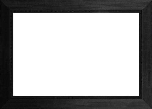 Marcos De Madera Para Cuadros Lienzo - Cartoon Ipad Black And White (500x360), Png Download