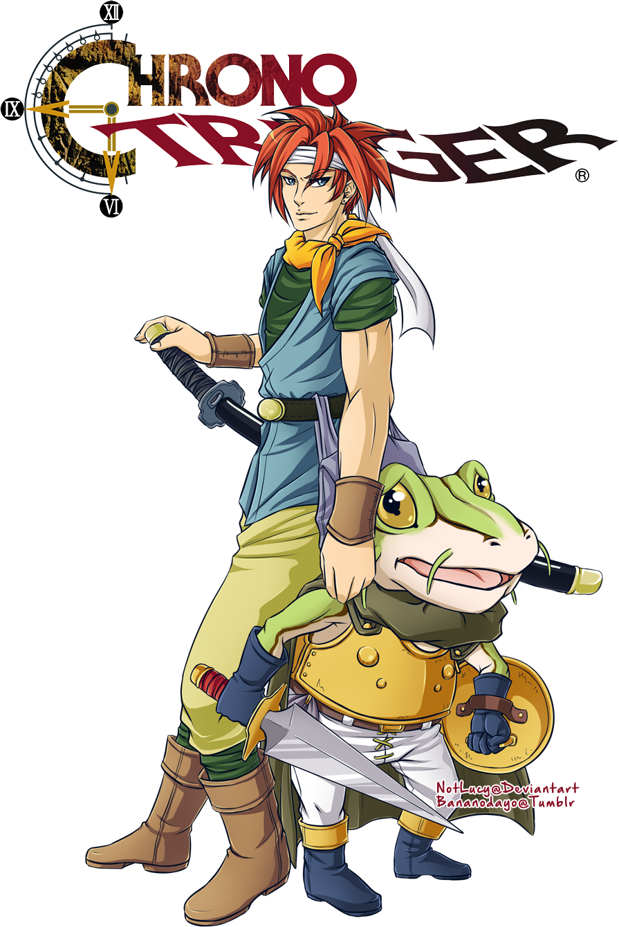“ Chrono Trigger © Square Soft / Square - Square Enix Co., Ltd. (895x1340), Png Download