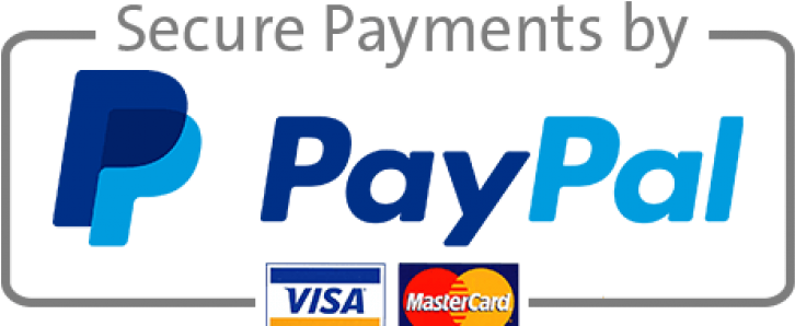 Paypal - Paypal Visa Mastercard Png (800x300), Png Download